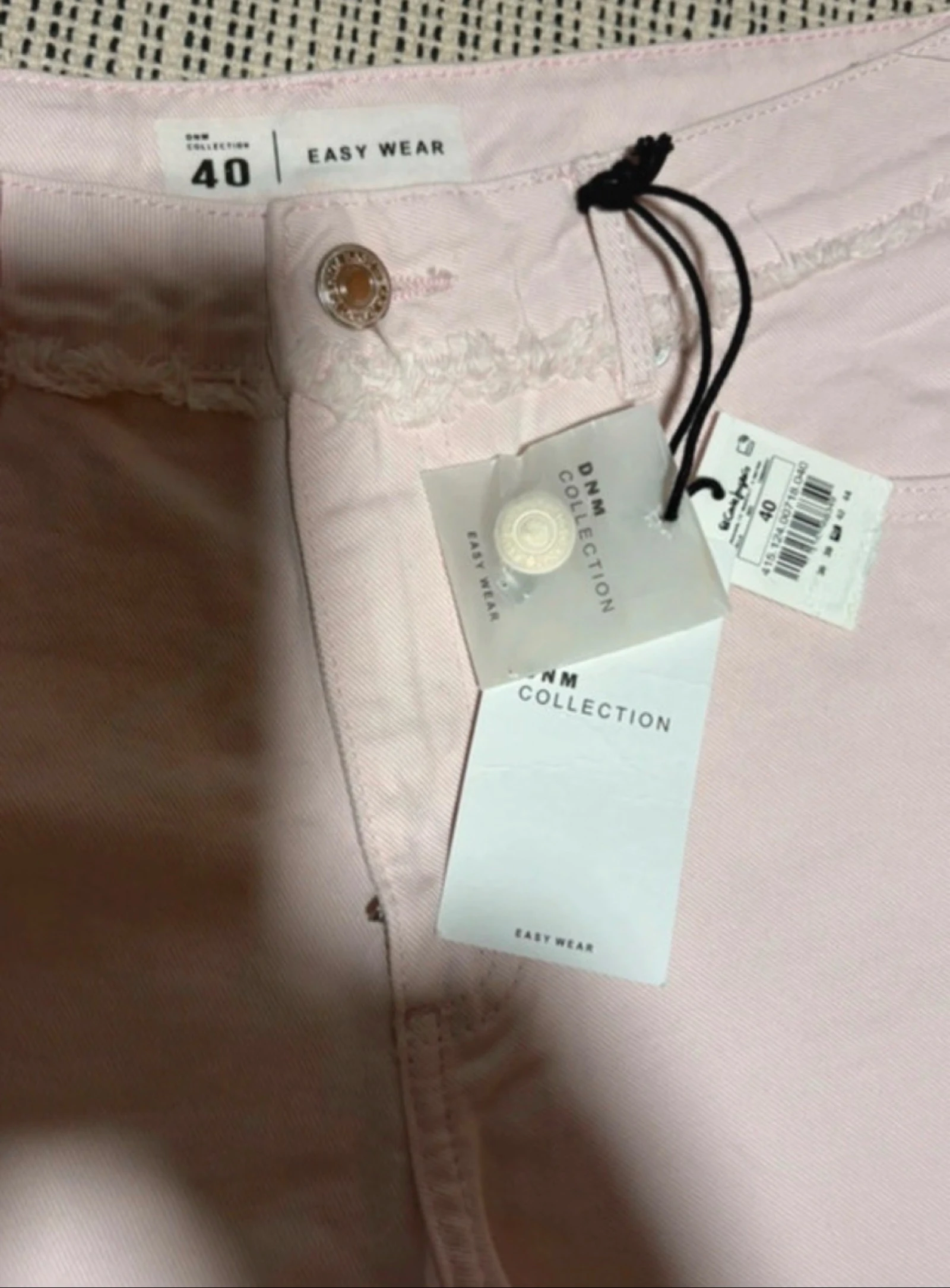 Short denim rosa palo Easy Wear nuevo con etiqueta talla 40 – photo 4